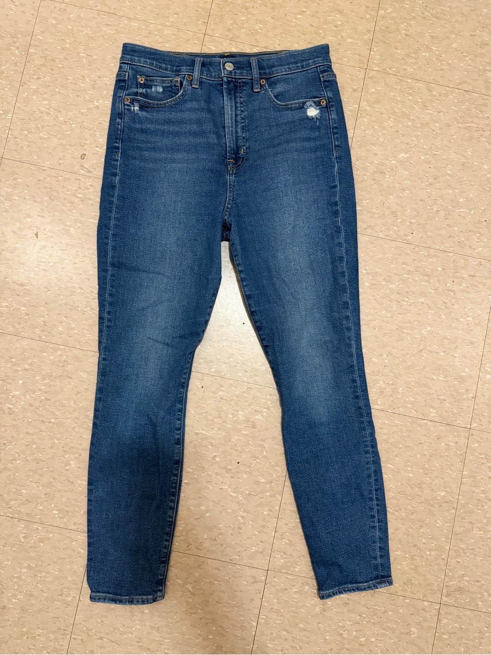 GAP Women's Dark Blue Skinny Jeans